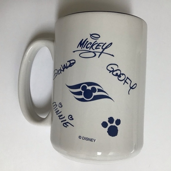 NEW Disney Cruise Line I Love Grandma Coffee Mug Tea Cup Ceramic Mickey Vintage - Picture 8 of 9